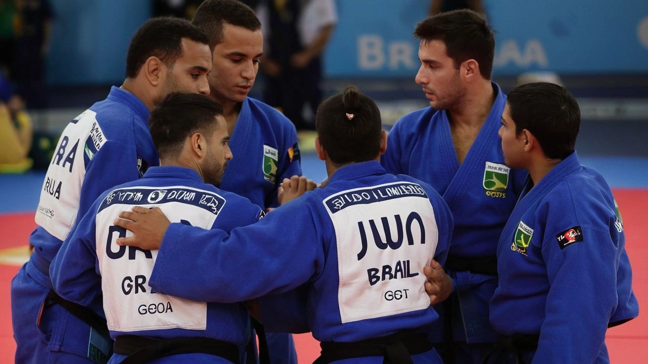 Equipe Brasileira de Judô Avança para Disputa de Medalha de Bronze Após Triunfo sobre a Sérvia no Repescagem