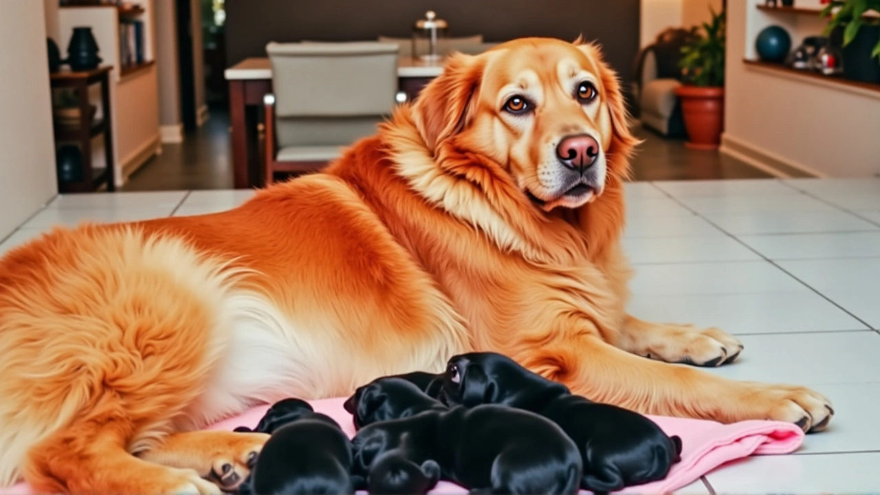 Filhote 'Zé Milagre' Conquista a Internet: Surpreendente Cruza de Golden Retriever e Shih Tzu em Santa Catarina